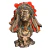 Busto Caboclo Pena (V) 26 cm - Resina - Umbanda Candomble