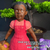 Imagem do Erê Menina (R) - Resina - Umbanda Candomblé