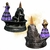 Incensário Cascata Pomba Gira (R/P) - Resina - Umbanda Candomble - comprar online