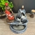 Incensário Cascata Xango 21 cm- Imagem Umbanda - Studio Orion Artigos Religiosos