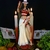 Maria Navalha Listrada (V/B) (R) - Resina - Umbanda Candomble