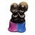 Casal Erê (P) (A/R) 14 cm - Resina - Umbanda Candomble
