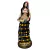 Pomba Gira Sete Saias (P) 23cm - Resina - Umbanda Candomble