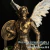 Arcanjo Miguel (D) 30 cm - Resina - loja online