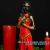 Pomba Gira Rosa Vermelha (R) 22 cm - Umbanda Candomble - Studio Orion Artigos Religiosos