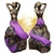 Iemanjá Sereia Pedra 28 cm (D) - Resina - Umbanda Candomble - comprar online