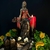 Imagem do Pomba Gira Rosa Caveira (D/P) 24 cm - Resina - Umbanda Candomble