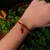 Pulseira Vermelha De Sete 7 Nós Kabbalah Para Afastar O Mal + Pimenta na internet