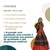 Pomba Gira (V/P) (D) 10 cm - Resina - Umbanda Candomble - Studio Orion Artigos Religiosos