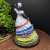 Baiana Colorida (R) (P) 23 cm - Resina - Umbanda Candomble - loja online