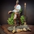 Baiano Calça Marrom 24cm - Resina - Umbanda Candomble - Studio Orion Artigos Religiosos