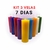 Kit 3 Velas de Sete Dias - Escolha sua Cor