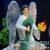 Imagem do Arcanjo Uriel (R) 27 cm - Resina