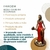 Pomba Gira Rosa Caveira (D/V) 24 cm - Resina - Umbanda Candomble - Studio Orion Artigos Religiosos