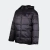 Campera Topper Puffer Mid Length Unisex Negro