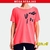 Remera U.A Live Overszed Gp Mujer Coral MB