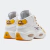 Zapatilla Reebok Question Mid Hombre Blan coamarillo en internet