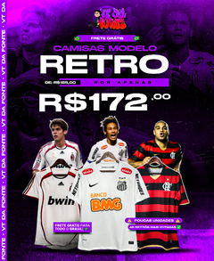Banner da categoria Camisa De Time Retrô 
