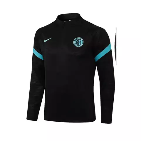 Tracksuit Inter de MIlao "Black" (Somente Parte De Cima)