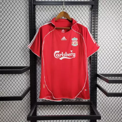 Camisa Retrô "Liverpool Home 2006/07"