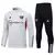 Conjunto TrackSuit De Treino De Futebol São Paulo - "White & Red"