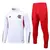 Conjunto TrackSuit De Treino De Futebol Flamengo - "White & Red"