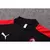 Conjunto TrackSuit De Treino De Futebol Milan - "Black Red" - comprar online