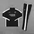 Conjunto TrackSuit De Treino De Futebol PSG - "Black & White" na internet