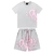 Synaworld Syna Logo Twinset "Grey/Pink"