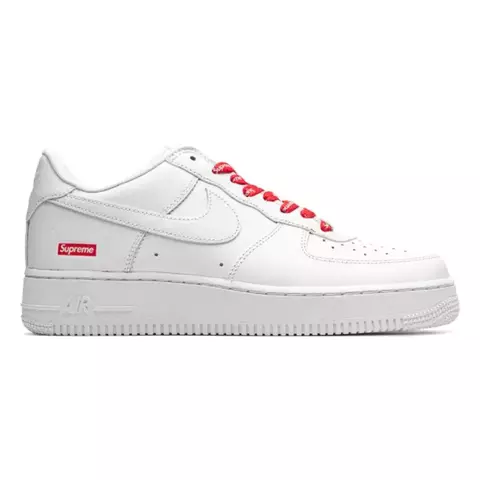 Nike x Supreme Air Force 1 "Low White"