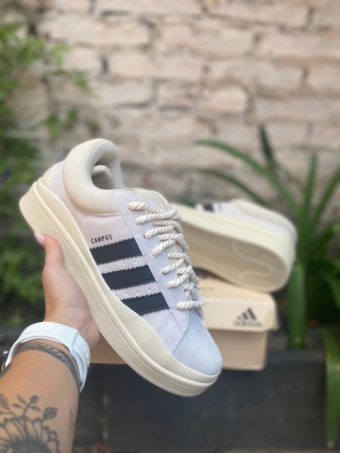 Campus Bad Bunny Gris y Negro - comprar online