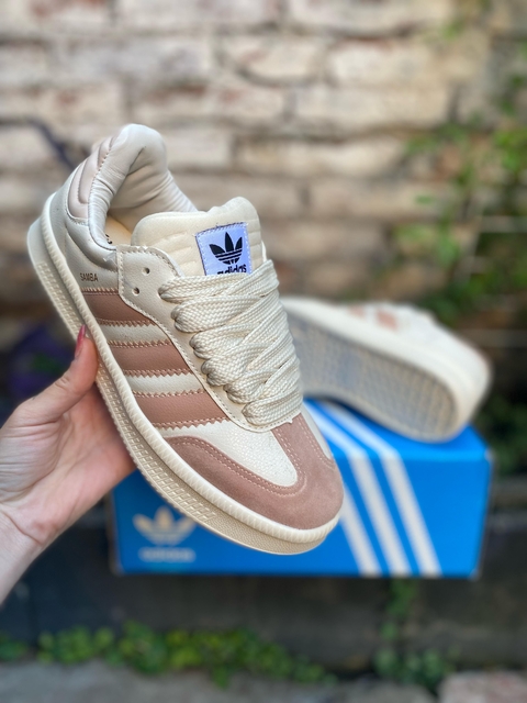 Samba XLG Beige y Rosa - comprar online