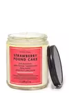 Stawberry pound cake Vela Aromática - Bath&BodyWorks