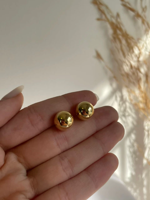 BRINCO BOLA OURO N° 12 (FO) 29727