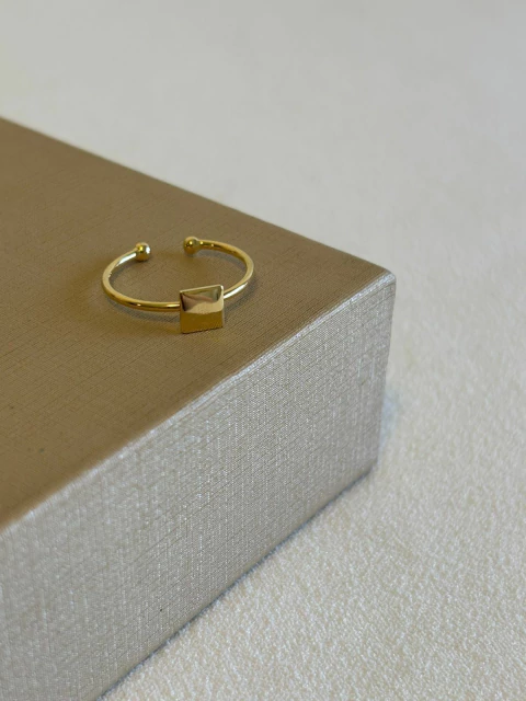 FO ANEL QUADRADO LISO REGULAR - comprar online