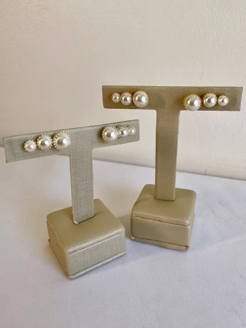 BRINCO TRIO PÉROLA ENCAIXE (FO) 29728 - comprar online