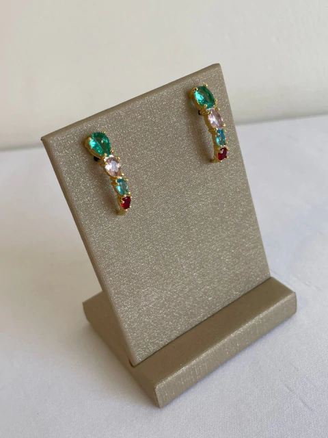 BRINCO PALITO COM OVAIS 4 TAMANHOS 2,5CM (FO) 29716