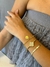 BRACELETE TREVO CRAVEJADO COM ESFERA 26697