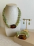 Imagem do COLAR GOTA DUPLA C/ MURANO 14CM + EXT- 28049