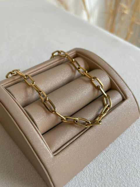 COLAR CARTIÊ MÉDIO AÇO INOX 70CM (BF) 29675 - comprar online