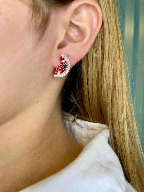 BR MELANCIA NA ZIRCÔNIA 2CM (B.F) 28754 - comprar online