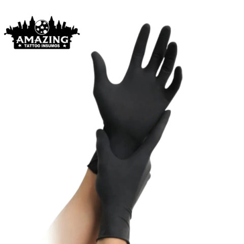 Guantes De Nitrilo Negro - comprar online