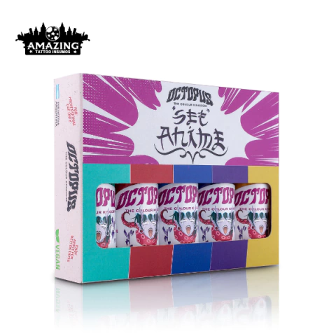 Set Anime Octopus 5 X 1 Oz