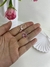 Imagen de Argollas Leena pink (par)