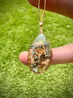 Pingente Orgonite Prosperidade