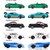 Conjunto Porsche Edition 5 Miniaturas 1/64 Majorette - MAJ212053172 na internet