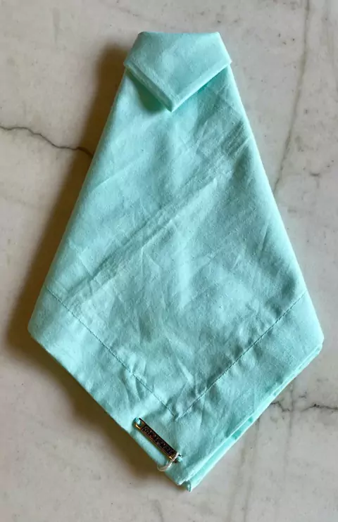 GUARDANAPO VERDE BEBE ALGODAO 42X42CM