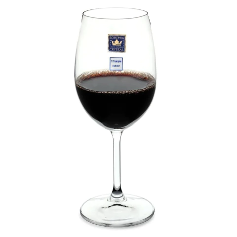 TACA PARA VINHO TINTO ANNA EM CRISTAL ECOLOGICO 450ML