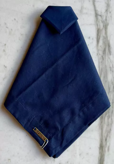 GUARDANAPO AZ ESCURO ALGODAO 42X42CM