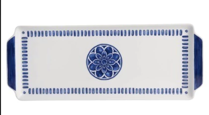 BANDEJA TORTA AZURE LUX